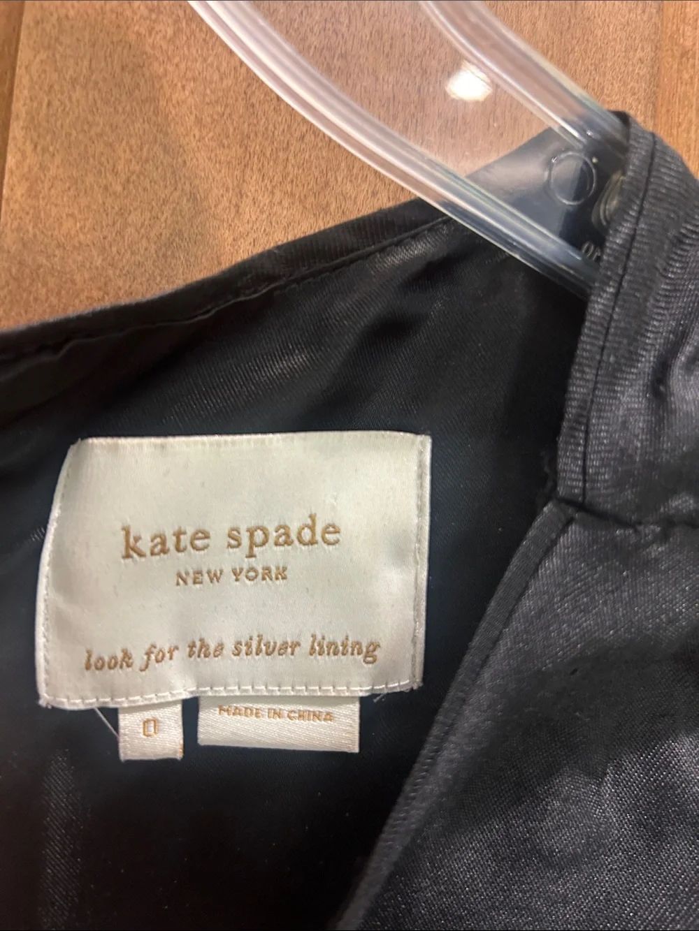 kate spade Black Sleeveless Bow-Waist Mini Dress